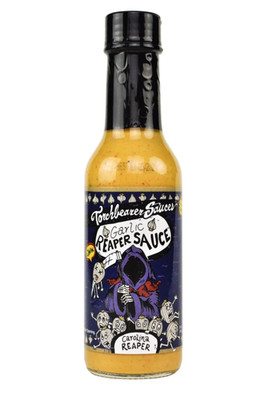Garlic Reaper Hot Sauce von Torchbearer Saucen 148ml - Knoblauch, süß und würzig