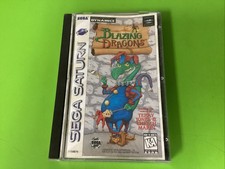 Blazing Dragons (Sega Saturn, 1996) Complete w/ Case & Manual *READ*