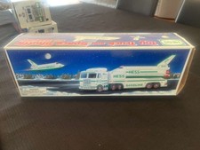 1999 Hess Toy Truck And Space Shuttle With Satellite New In Box