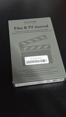 Moleskine Passion Film and TV Journal Hardcover Large Black 400 Pages