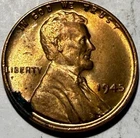 1945 P Lincoln Wheat Cent/Penny BU #2016