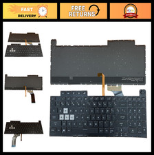 Colorful Backlit Keyboard for ASUS ROG Strix G17 G713 Series - US Layout Replace
