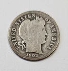 1903-O Barber Dime - Minted in New Orleans - 90% Silver