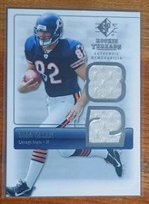Upper Deck 2007 SP Rookie Threads Greg Olsen Rookie #RT-GO Bears Card. rookie card picture