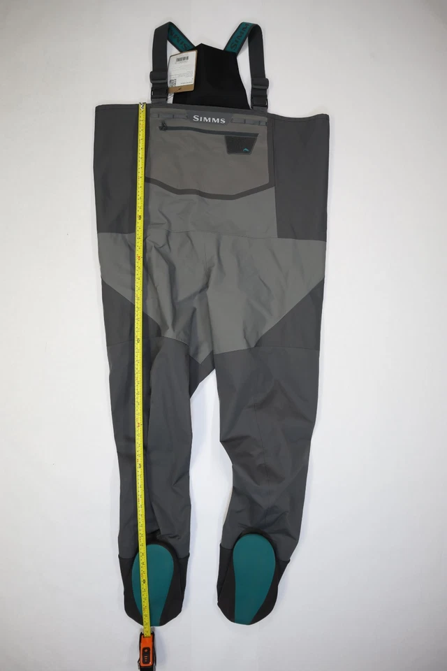 Simms Freestone Stockingfoot Waders Slate Gray Ladies Fishing Gear Womens XL - Image 2 of 4