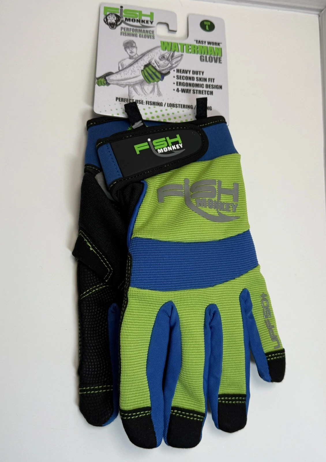 Fish Monkey Easy Work Waterman Glove Size large
Opens in a new window or tab