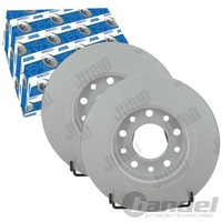 2X Jurid Bremsscheiben Hinten 264Mm Voll Passend FÜR Alfa Romeo Giulietta |