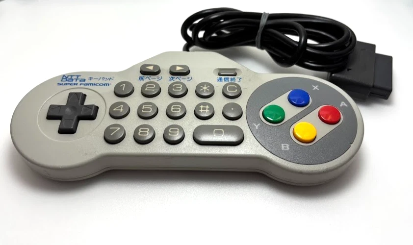 NTT DATA Keypad NDK10 Nintendo for Super Famicom Controller USED from japan - Image 2 of 4