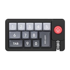 Mechanical Gaming Keyboard Programmable Keypad 12 RGB Backlight Number Pads Full