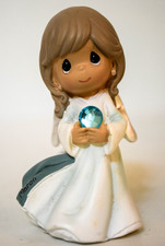 Precious Moments Birthstone Angels - March - 144412 - Aquamarine
