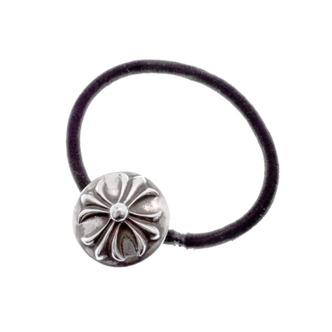 Chrome Hearts HAIRBAND Cross Ball Button Hair Tie Silver Concho Bracelet w25917