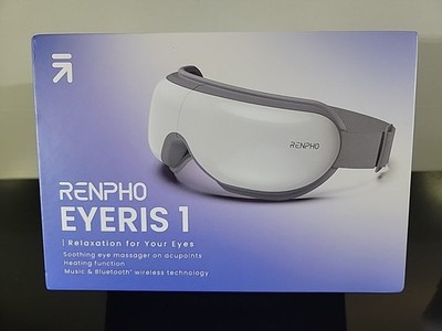 RENPHO Eyeris 1 Eye Massager with Heat Eye Relax Bluetooth Music Wireless Tech