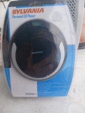 Sylvania Personal CD Player With Stereo Earbuds Programmable LCD New Sealed