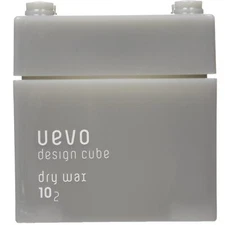 Uevo design cube Hair Dry Wax 80g styling Hair care Wax Japan^