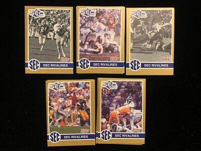 1991 Hoby Stars of SEC RIVALRIES football singles - Choose from list