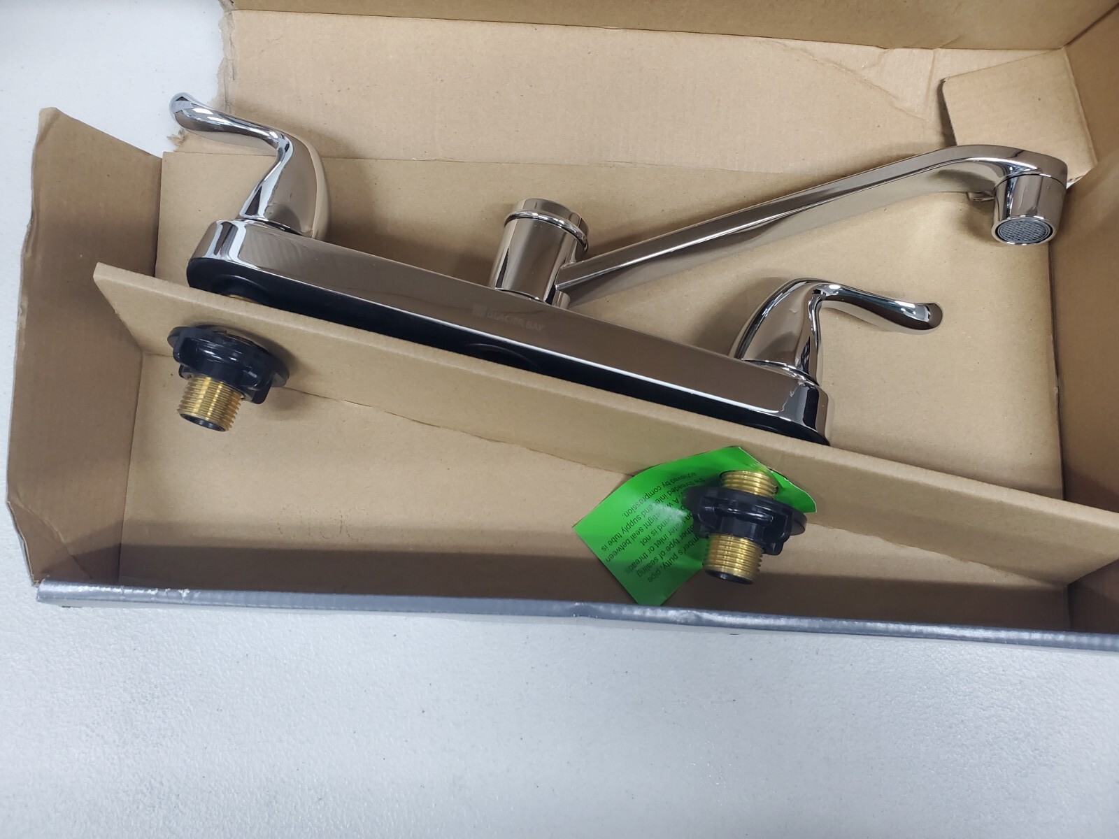 Glacier Bay HD670990B01 Constructor Kitchen Faucet Chrome Silver