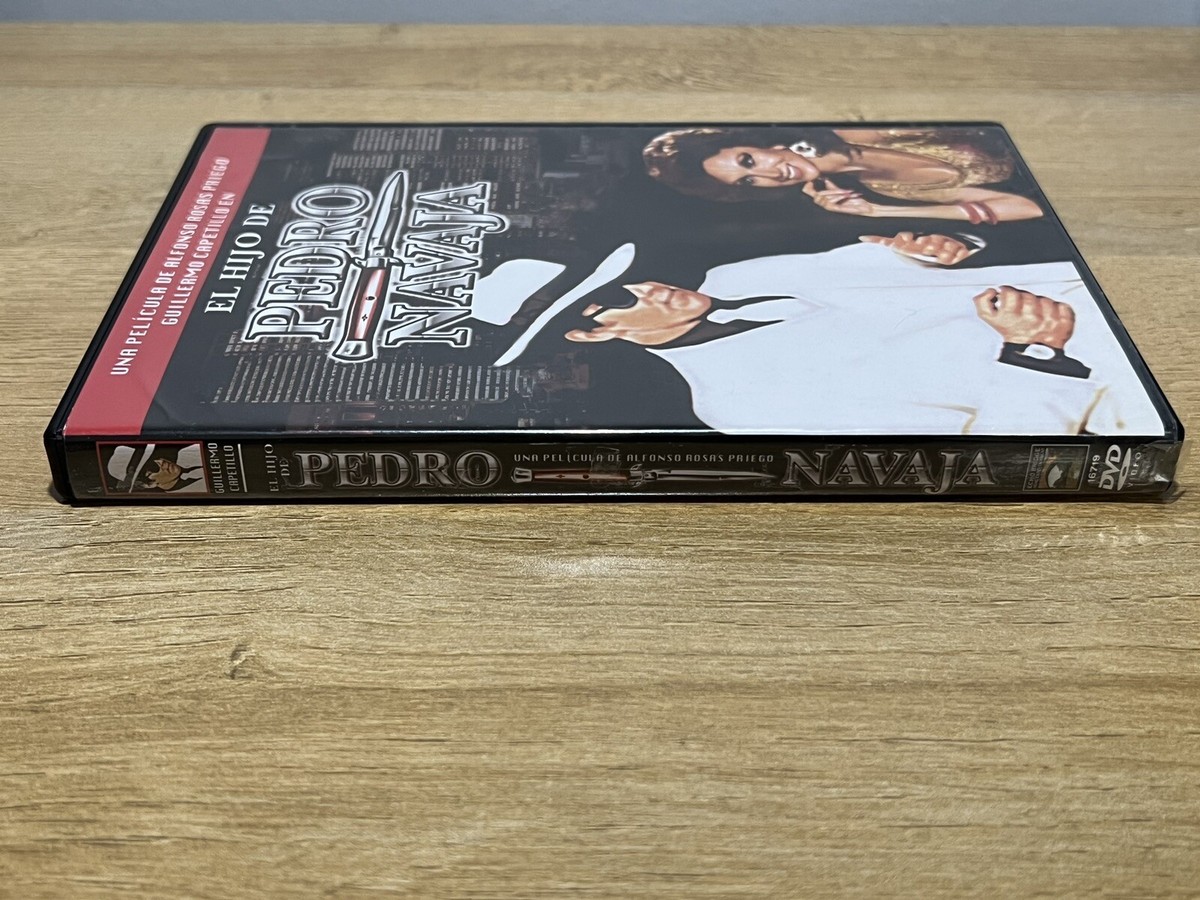 El Hijo de Pedro Navaja 1986 Spanish DVD Guillermo Capetillo OOP