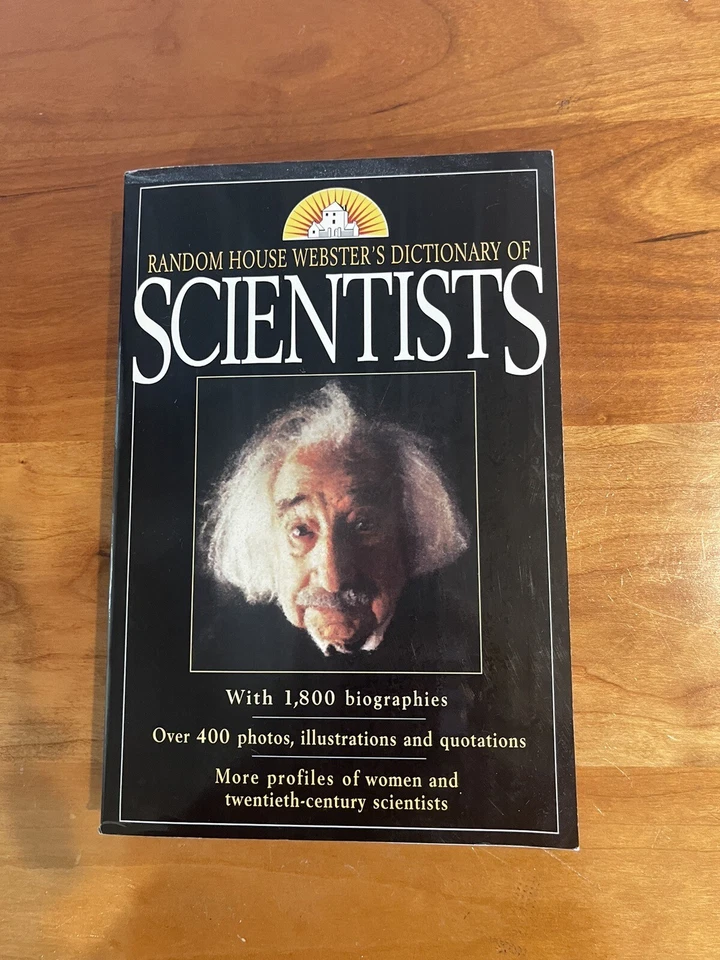 Random House Webster's Dictionary of Scientists 1st Edition Mint Exceptional New - Image 2 of 4