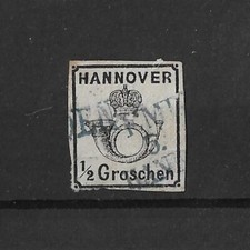 Hanover 1860's 0.5g Used