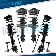 Front Rear Struts w/ Coil Spring Suspension Kit for 2003 - 2008 Hyundai Tiburon