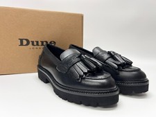 DUNE Womens Leather Tassel Loafers Shoes - Size UK 3 - NEW Boxed - RRP = £95.00