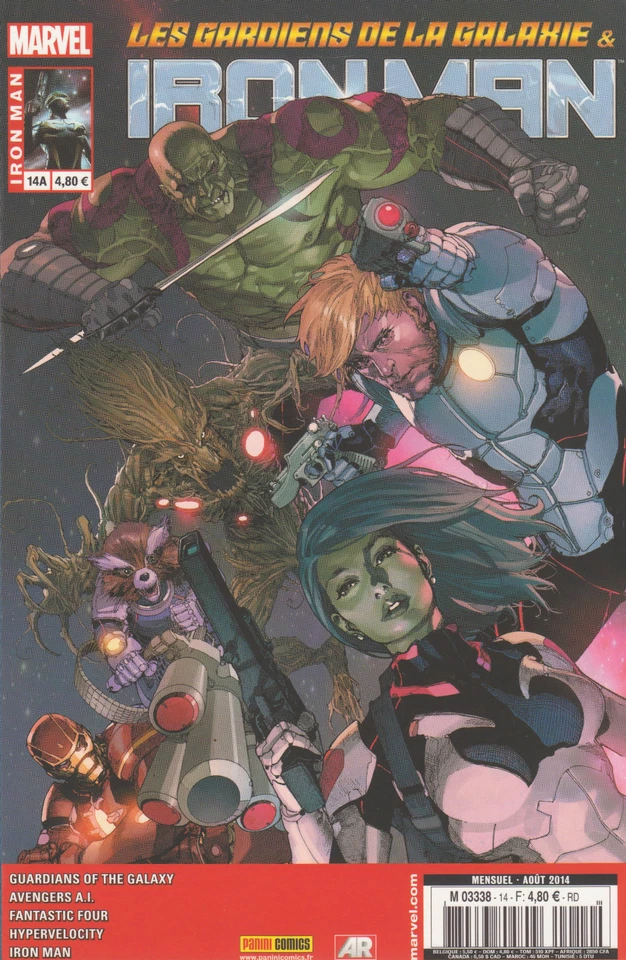 IRON MAN N° 14 A Marvel France 2ème Série Panini comics Août 2014 - Photo 1/1