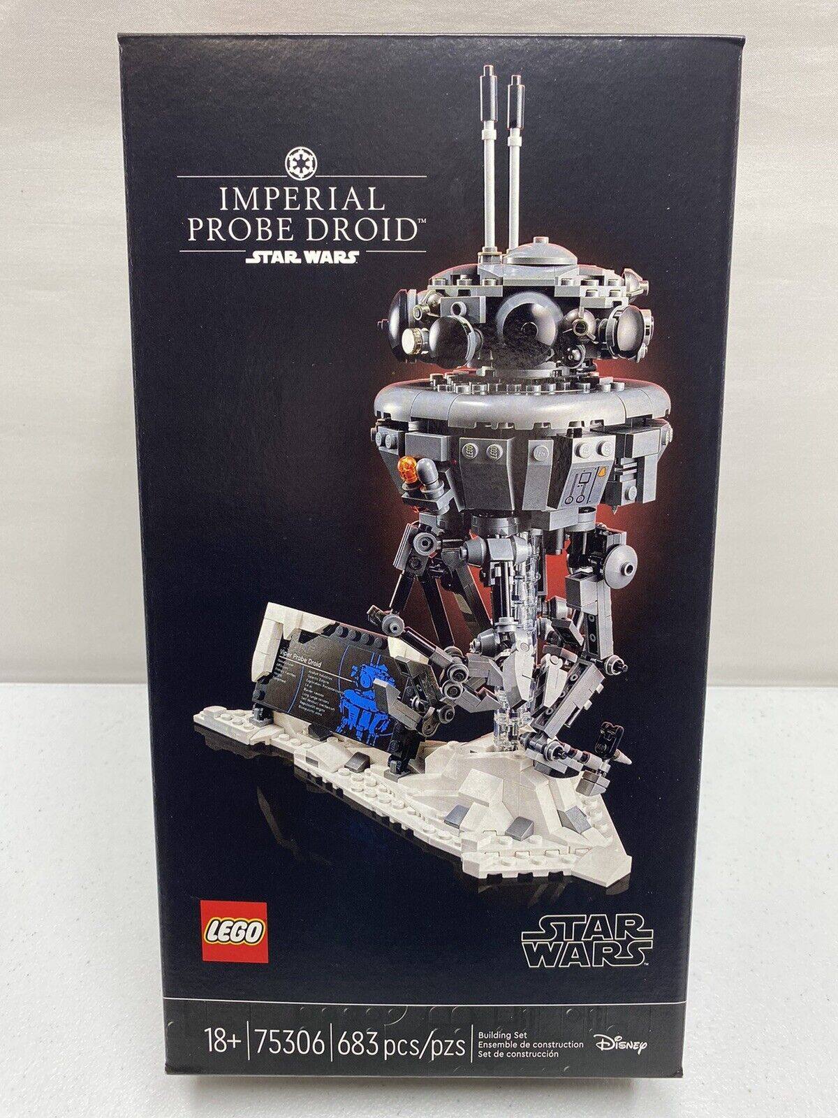 LEGO Star Wars 75306 Imperial Probe Droid *Retired 2022* New Factory Sealed Box