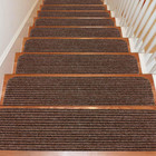 Upgraded 9" X 36" Stair Treads for Wooden Steps- Carpet Non-Slip with Non Skid B