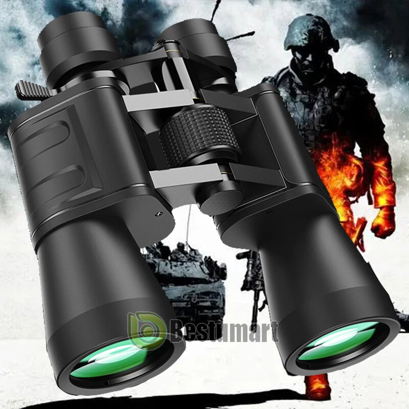 180x100 High Power Military Binoculars Day/Night Zooming Hunting Camping+Bag - Image 4 of 4