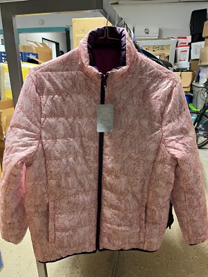 ジャケット・アウター POODLE REVERSIBLE PUFFER JACKET Reversible Puffer Coat, Pink Velvet/Pink Leopard – The Dog Squad