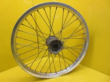 2002-03 OEM HONDA CRF450R CR250R DIRT BIKE FRONT WHEEL RIM HUB SPOKE ASSY CHROME