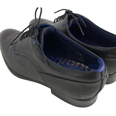 Mens Ted Baker Derby Black Lace Up Dress Shoes Sz 9 Vatory GUC 6360 Mens Ted Baker Derby Black Lace Up Dress Shoes Sz 9 Vatory  main image 3