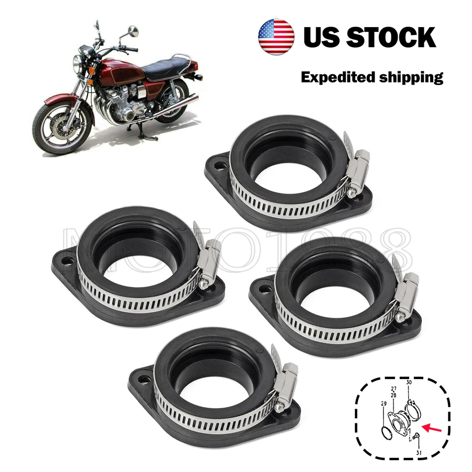 Bota colector de admisión 1982 1983 1984 para Suzuki GS1100GK 13110-49100 13120-49100 Foto 3 de 4