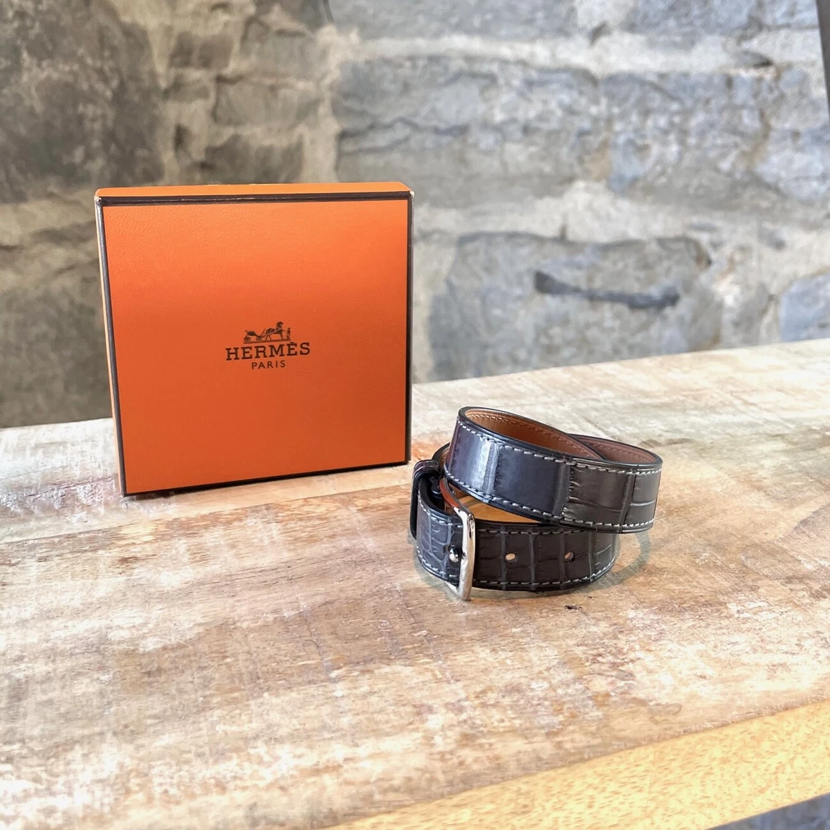 hermes alligator bracelet - Main Image