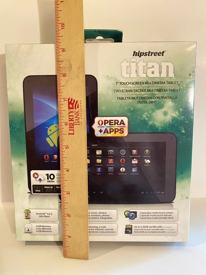 hipstreet titan android tablet 7"  opera browser kids bargain tablet gift - Image 2 of 4
