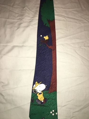 Peanuts Snoopy And Friends Theres More Than One Way To Get A Birdie Golf Tie