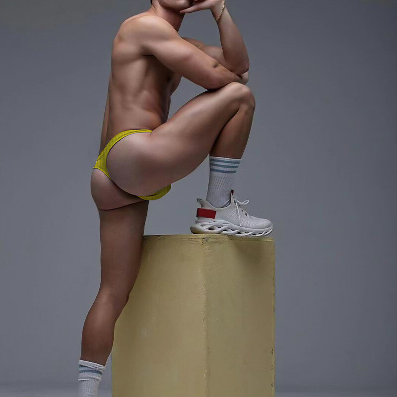 Sexy Men's Sissy Pouch Thong Panties G-string Bikini Briefs Gay Underwear Tanga