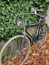 1956 Puch JC Higgins Mens Bicycle 21" black, made in Austria.