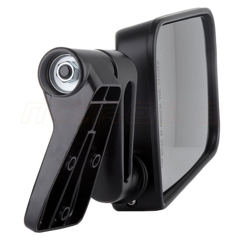 Manual Driver Side View Door Mirror Left For 1987-2002 Jeep Wrangler Truck - Picture 3 of 6