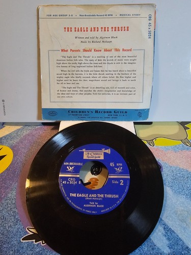 The Eagle and the Thrush Vinyl 45 Album w/ Sleeve - Picture 2 of 2