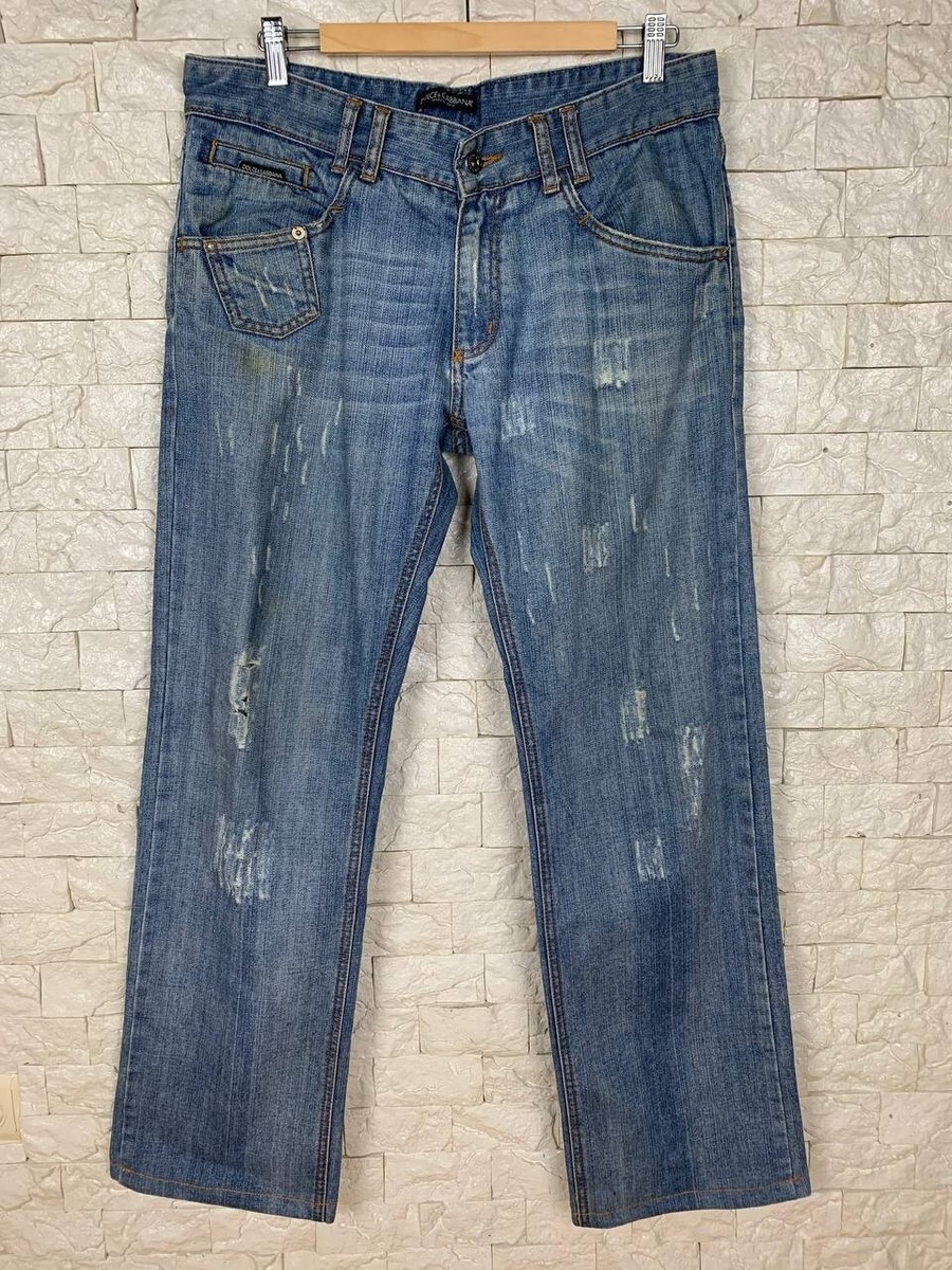 Dolce & Gabanna Pants Men's sz 32/34 Blue Made in Italy Y2K