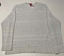 Alfani Mens Heather V-Neck Long Sleeve Sweater Size XXL Slim Fit - NWT  72 