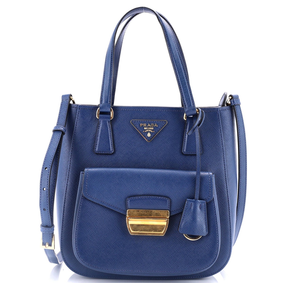 Prada Metropolis Tote Saffiano Leather Small | eBay