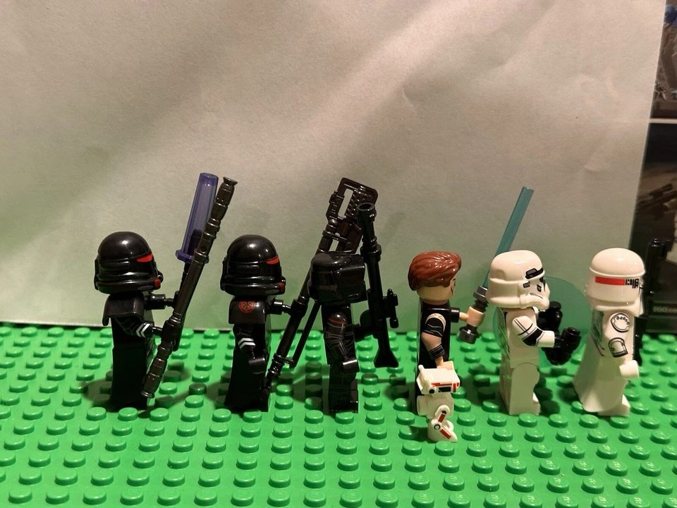 CUSTOM Star Wars lego Cal Kestis, Inquisitor, &  Purge Troops Jedi Fallen Order - Image 2 of 4