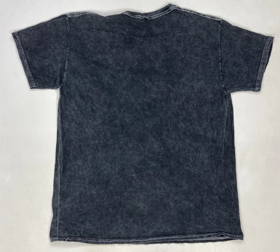 Camiseta Gráfica The Breakfast Club Hombre Grande Negra Lavada Ácida Manga Corta Película Foto 3 de 4