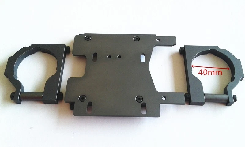 Aluminum Motor Mount Plate Brace For HPI SAVAGE FLUX HP 100906 100903 100907 - Image 2 of 3