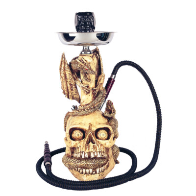 inhale Dark Soul Hookah - 1 Hose, antique bone