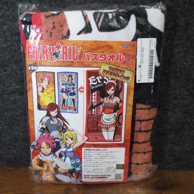 FAIRY TAIL Ezra Scarlet 47'' Graphic Towel TAITO Japan Anime Merch Collection