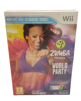 Zumba Fitness World Party Wii Nintendo Wii Spiel  Pal FR - Neu *