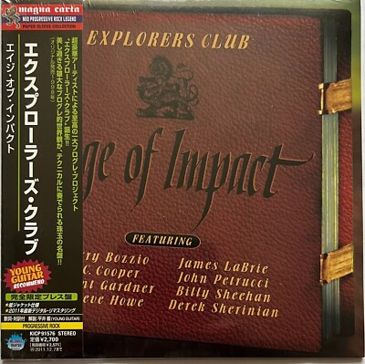 Explorers Club   Age of Impact (Dream Theater / Kansas / Yes etc. ) Japan CD NEU